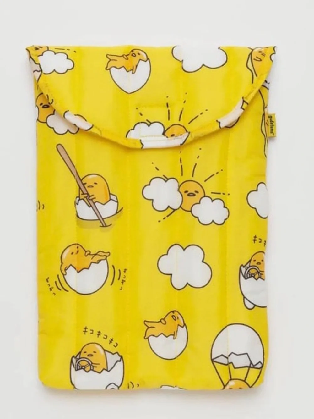 Baggu Gudetama laptop tablet sleeve 13”/14”